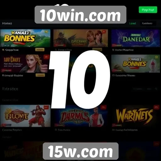 Análise da biblioteca de jogos disponível em 10win.com