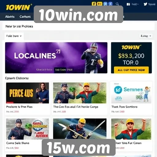 Comparativo de bônus e promoções em 10win.com